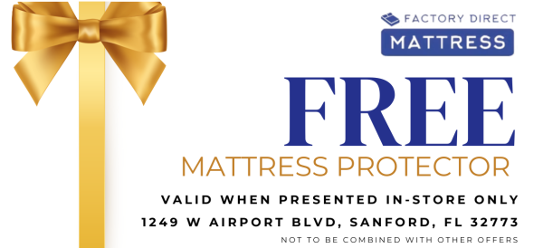 Free Mattress Protector Coupon - Factory Mattress Direct